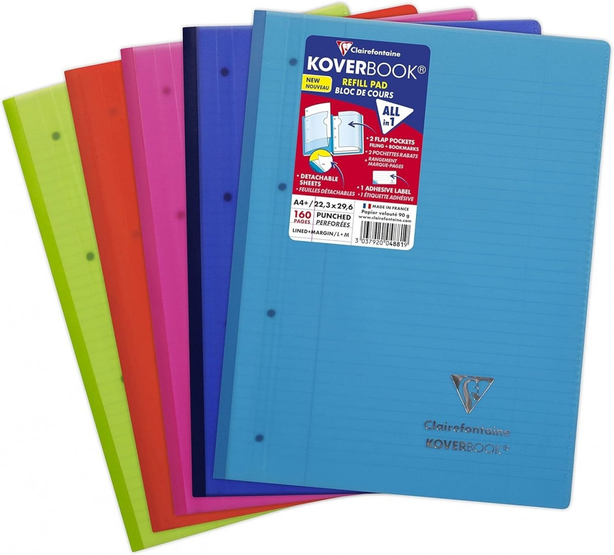 Koverbook μπλοκ κολεγίου Α4