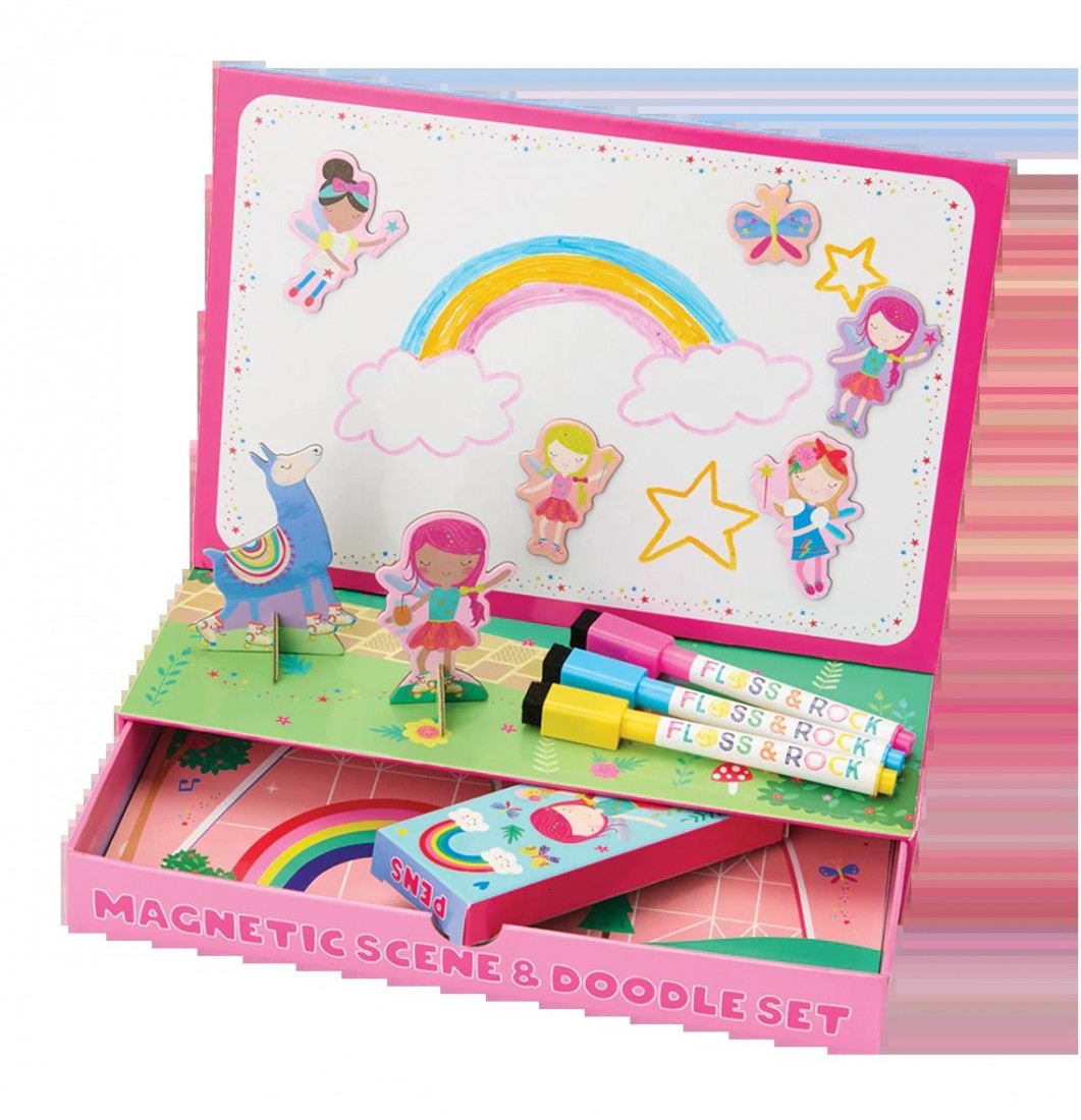 Μαγνητικό παιχνίδι και ζωγραφική "Rainbow Fairy"
