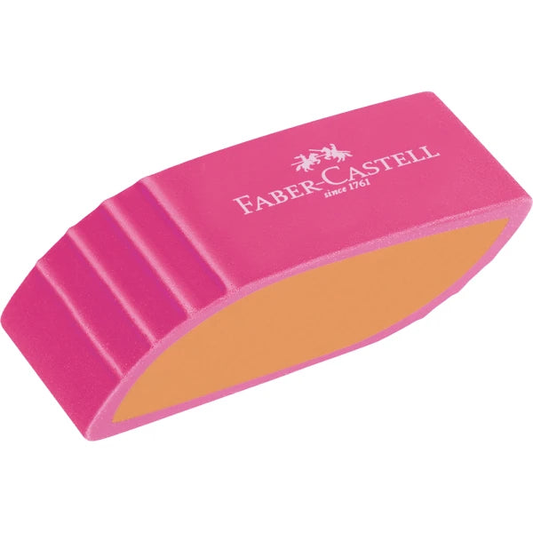 Γόμα Faber-Castell Soft δίχρωμη