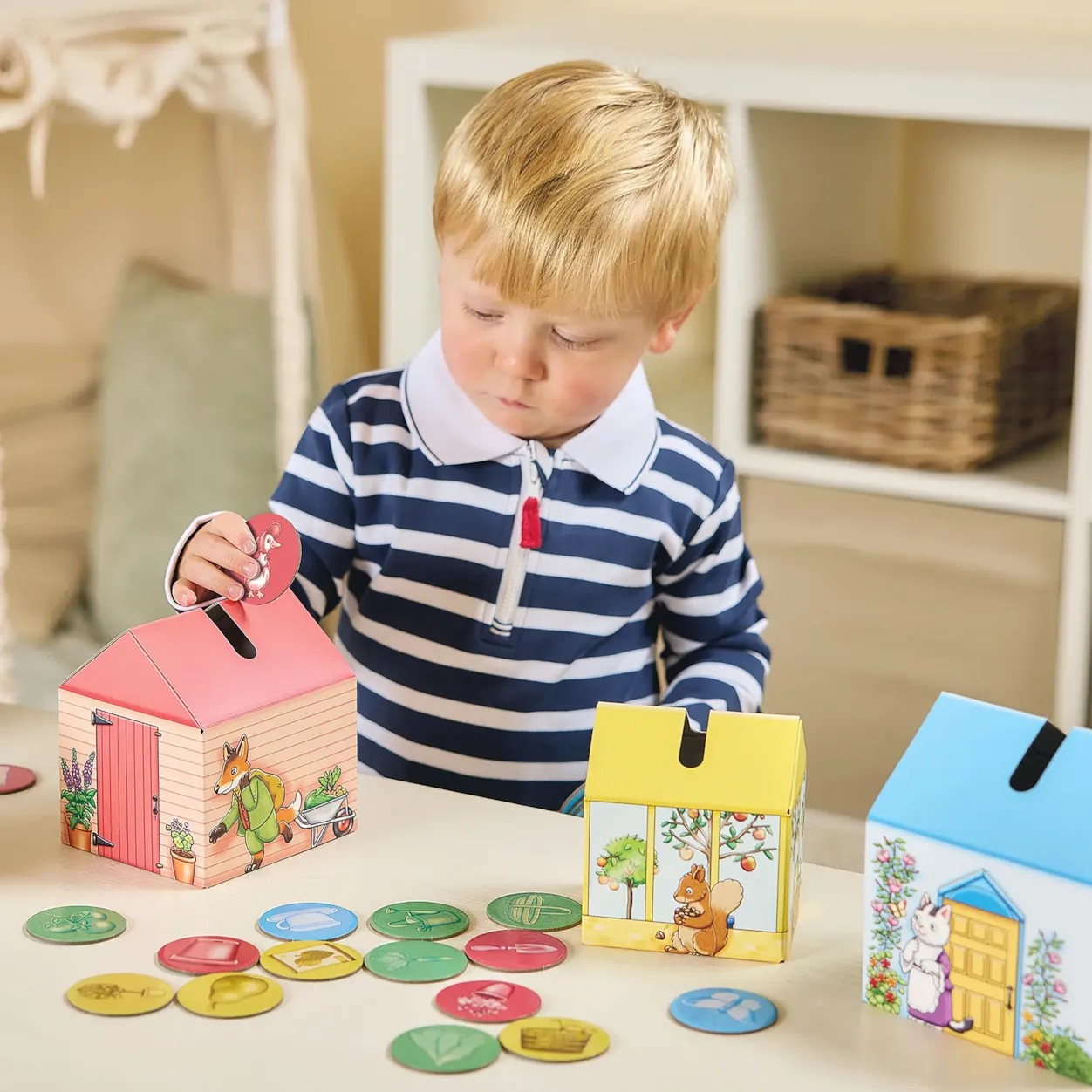 Εκπαιδευτικό παιχνίδι αντιστοίχισης "Peter Rabbit"