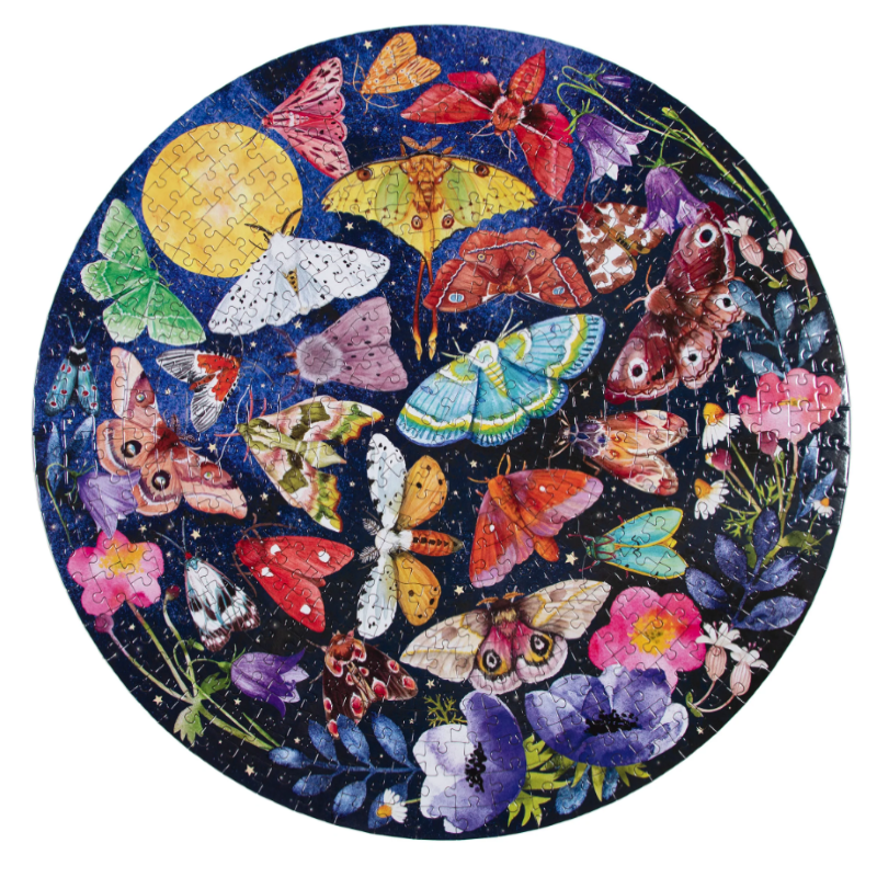 Παζλ στρογγυλό Moths (500 τμχ.)