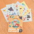 Sticker box με 100 αυτοκόλλητα - Άγρια Ζώα