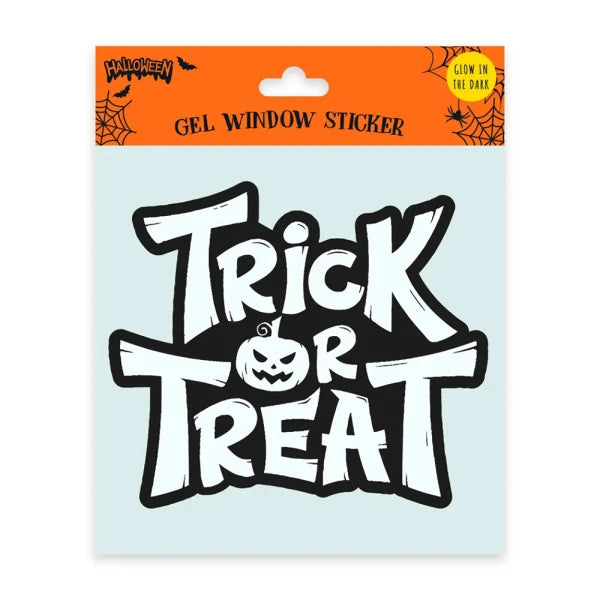 Halloween - Αυτοκόλλητο για παράθυρο σε 3 σχέδια