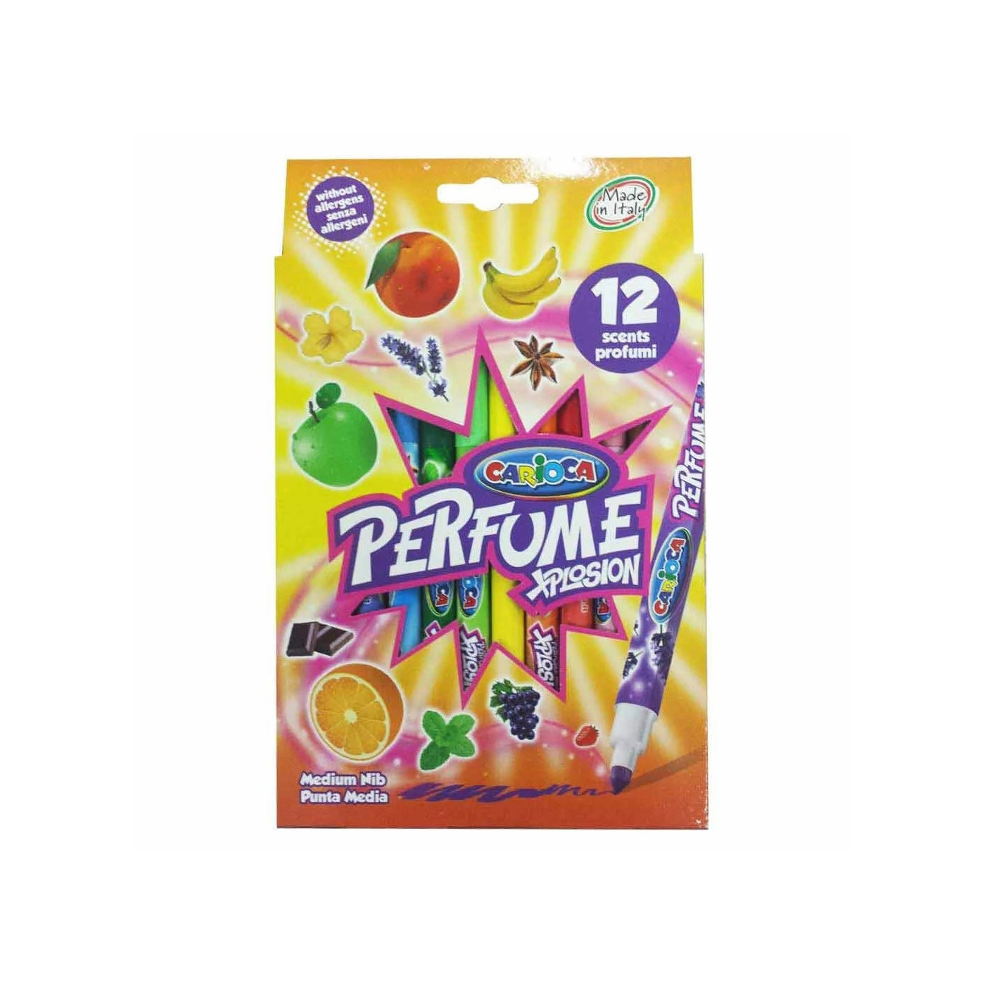 Μαρκαδόροι Carioca Perfume Xplosion (12 χρώματα)
