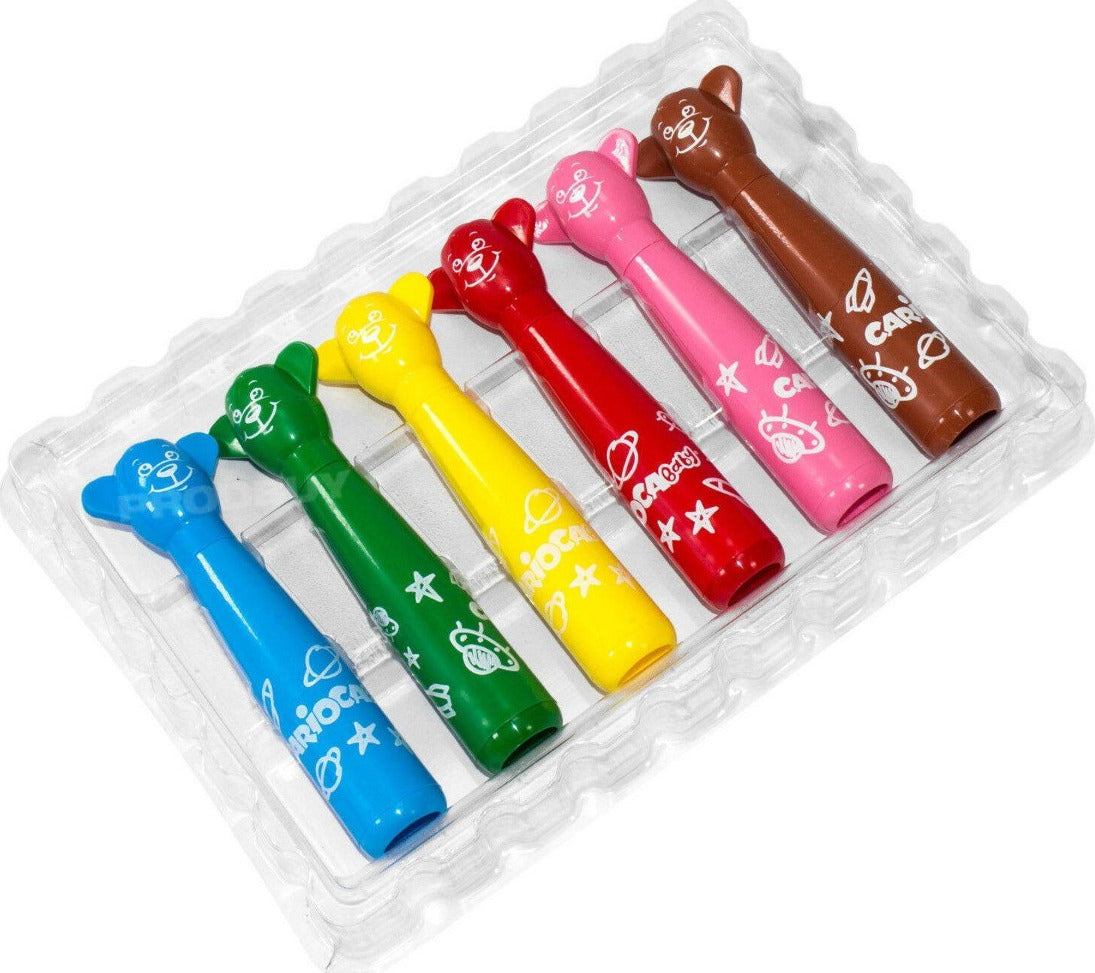 Μαρκαδόροι Carioca Baby TeddyM1 (6 χρώματα)