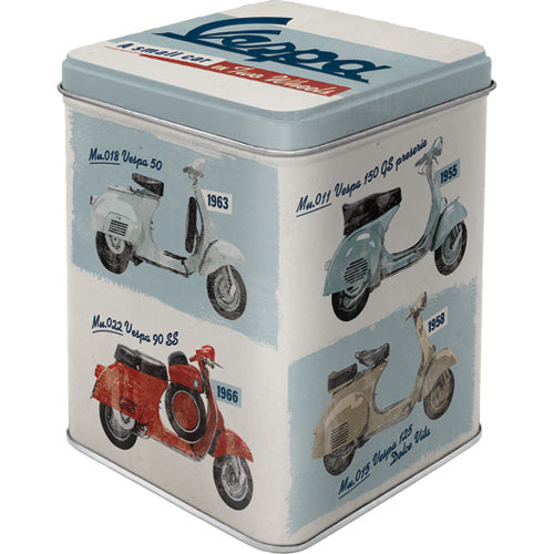 Nostalgic μεταλλικό κουτί τσαγιού "Vespa"