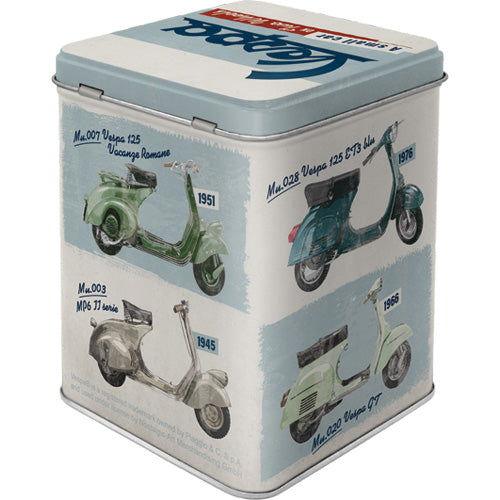 Nostalgic μεταλλικό κουτί τσαγιού "Vespa"