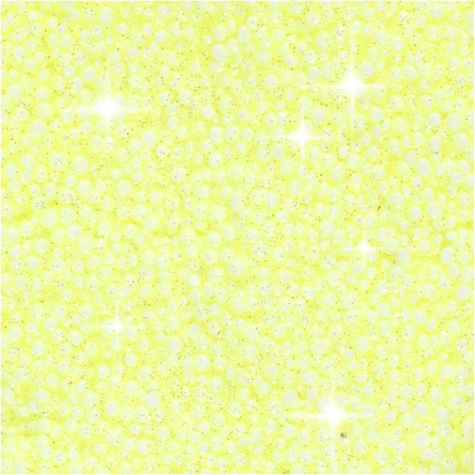 Foam clay κίτρινο με γκλίτερ, 35 γρ.