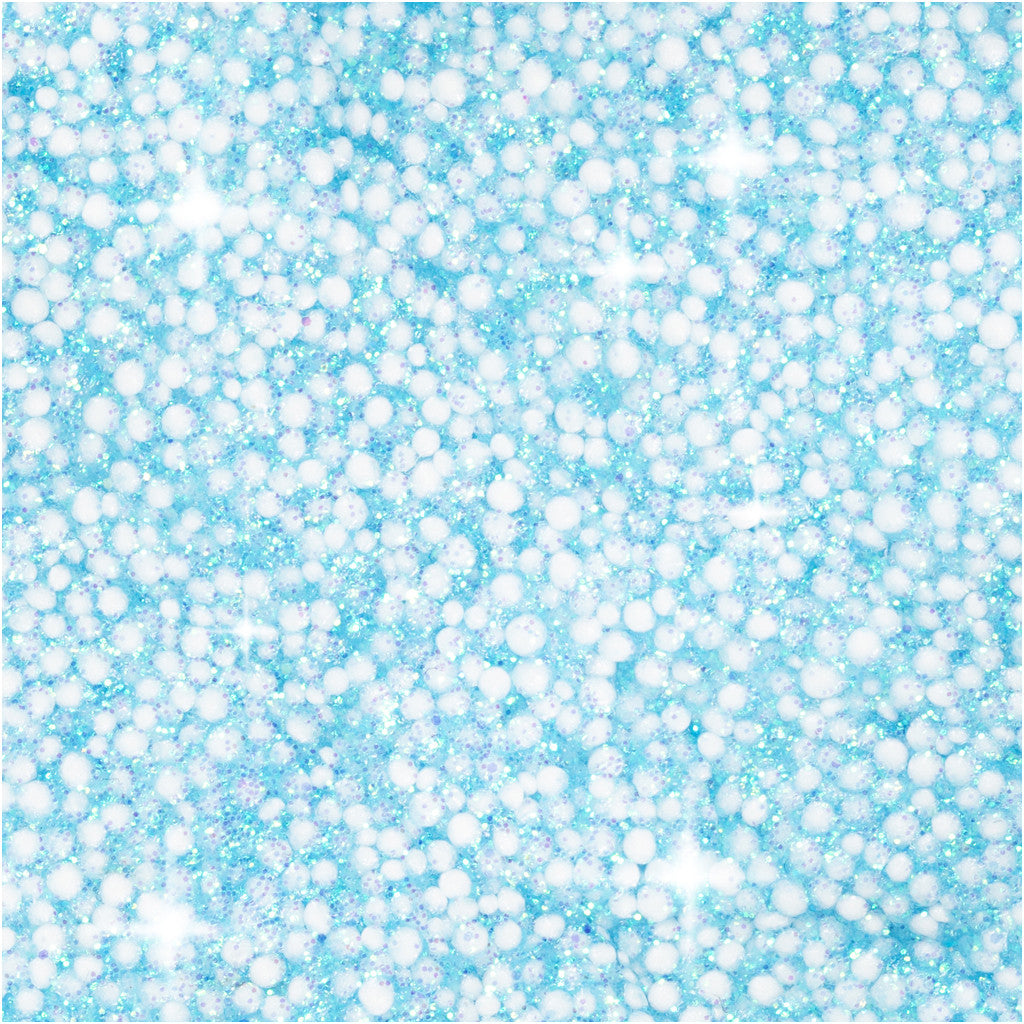 Foam clay γαλάζιο γκλίτερ, 35 γρ.