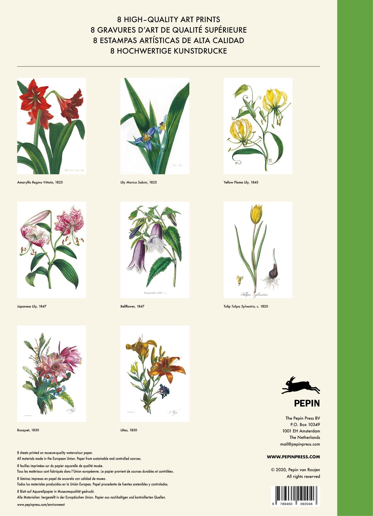 Portfolio Τέχνης - Flower Prints | Pepin