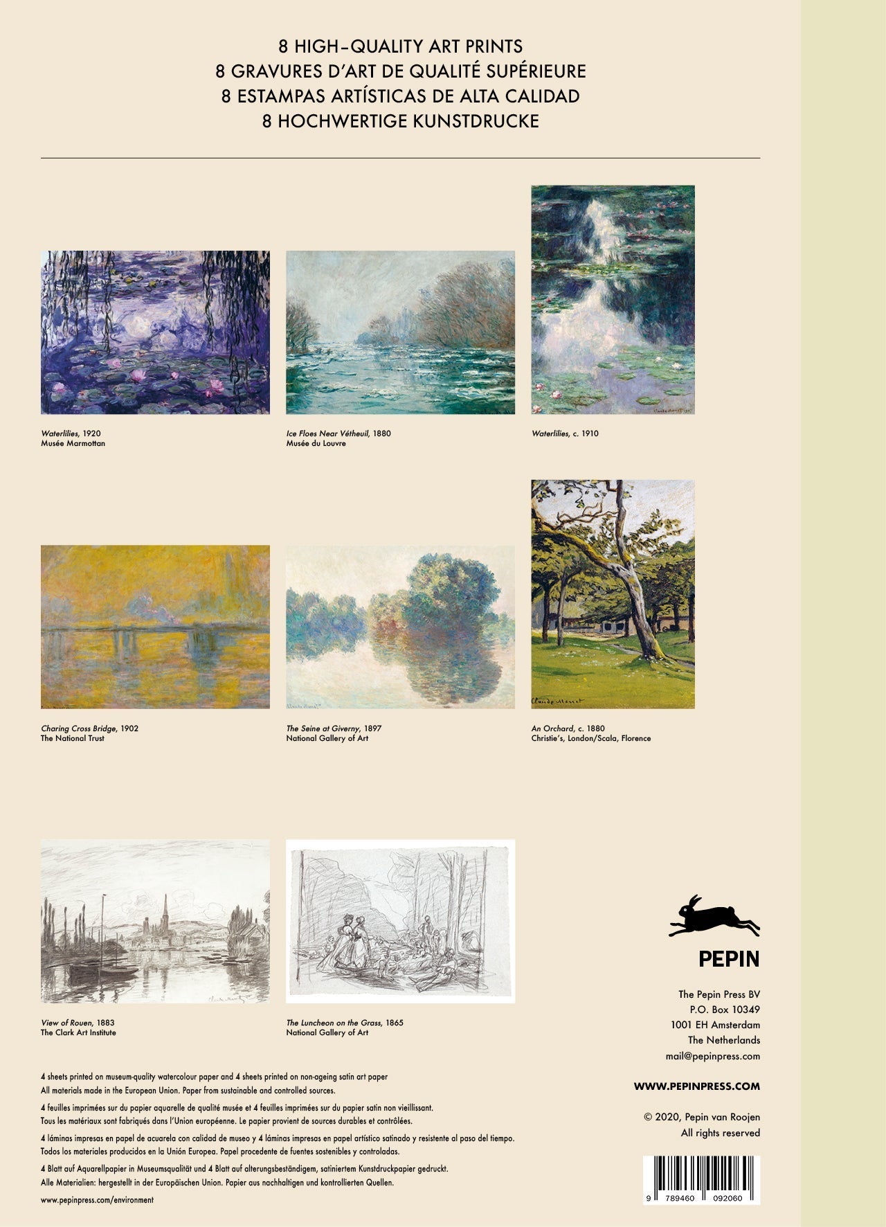 Art portfolios - Claude Monet
