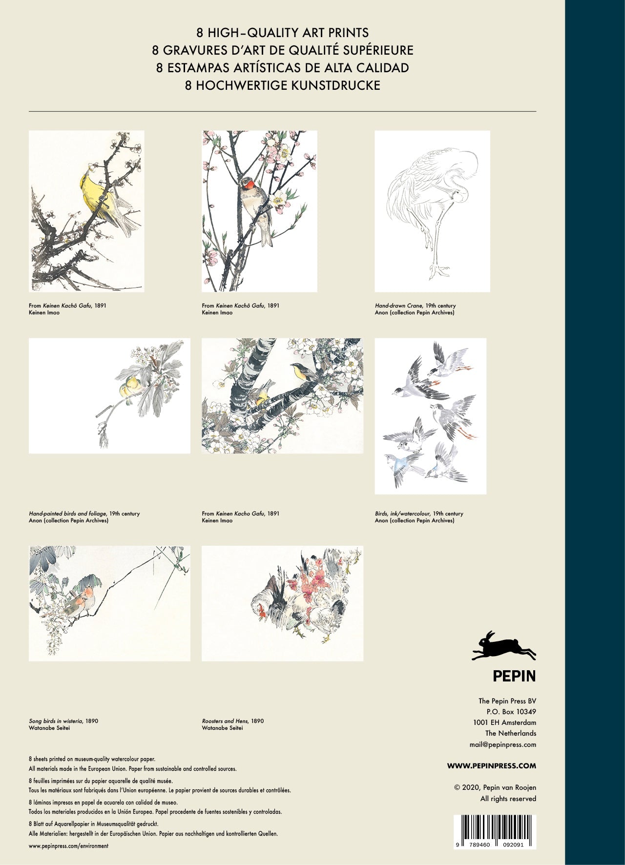Art portfolios - Japanese Birds