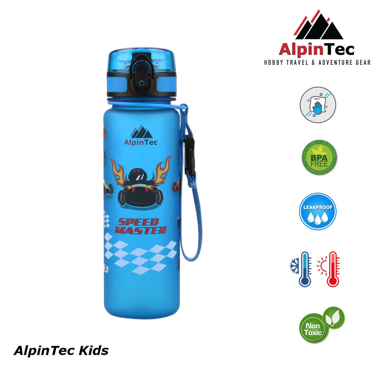 Παγούρι aqua 500 ml "speed cars"