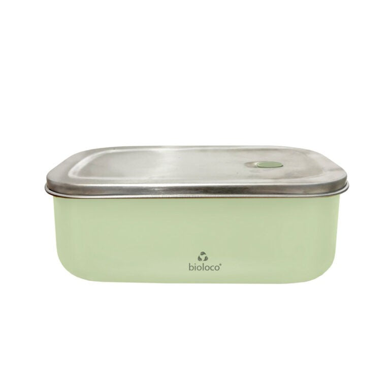 Ανοξείδωτο Φαγητοδοχείο bioloco sky "light green"