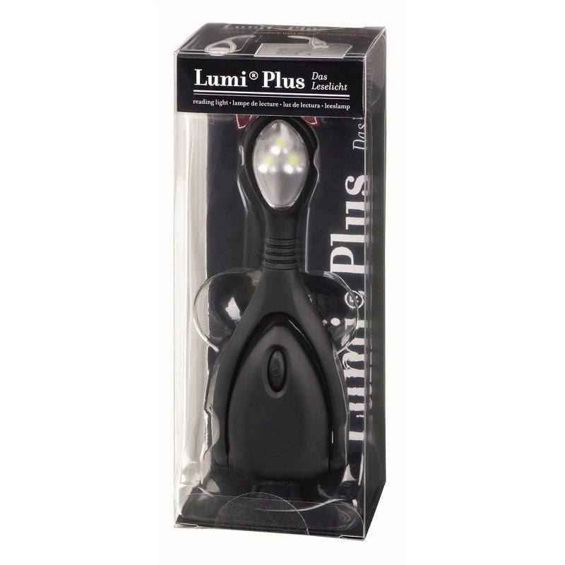 Φωτάκι ανάγνωσης lumi plus black