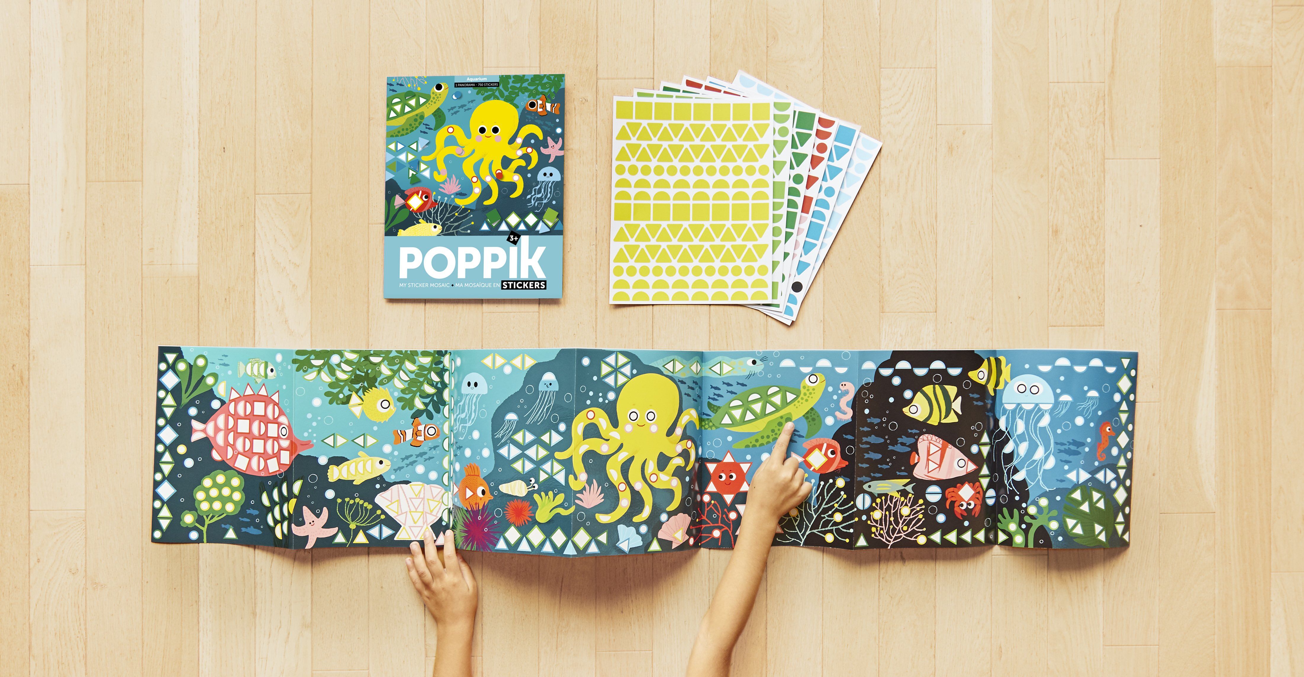 Sticker box με 750 αυτοκόλλητα - Ενυδρείο