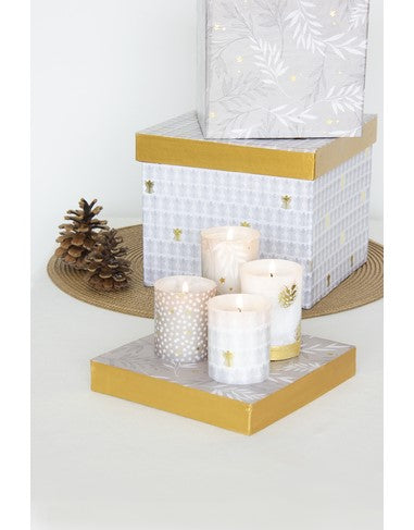 Decopatch χαρτί 30X40 εκ. foil - σετ 4 φύλλα xmas natural